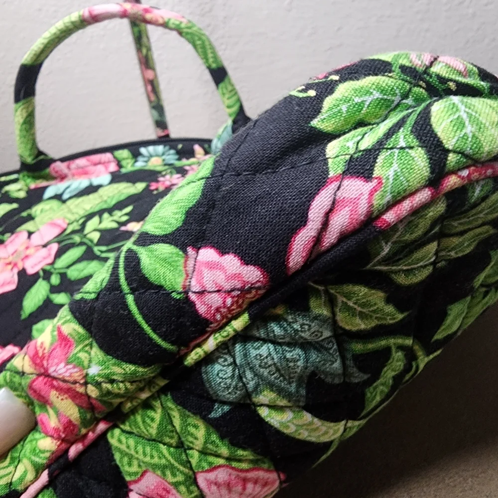 Vera Bradley Quilted Women's Laptop Bag Botanica Print